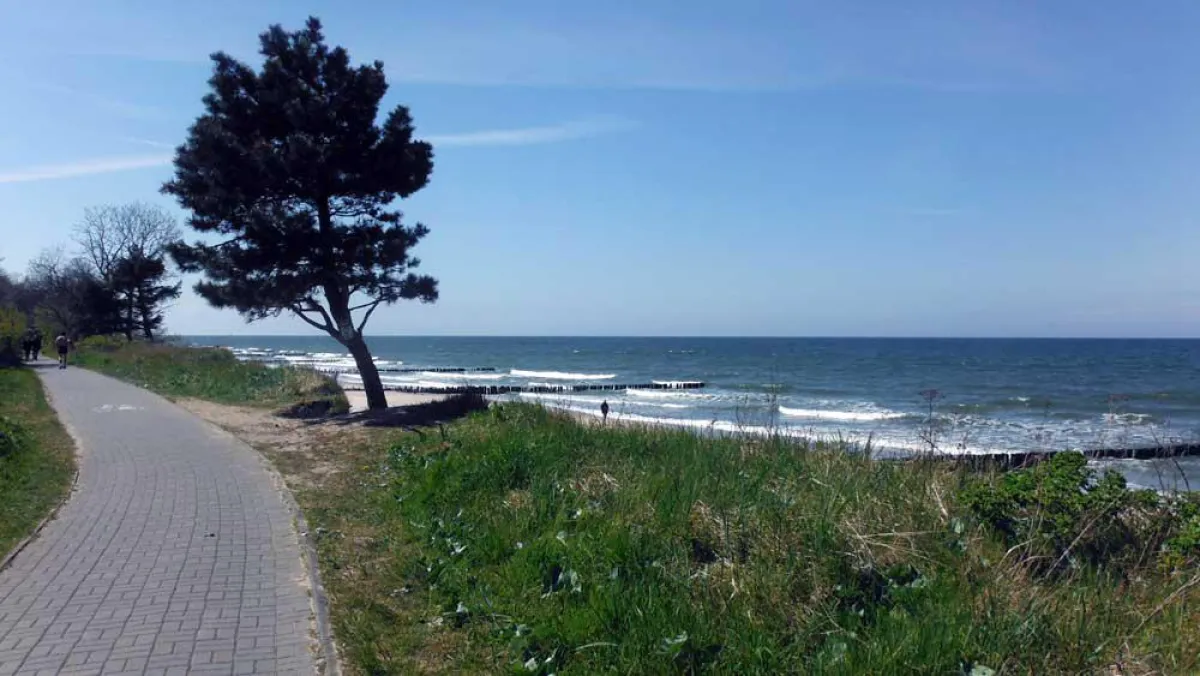 Blick von der Marathonstrecke