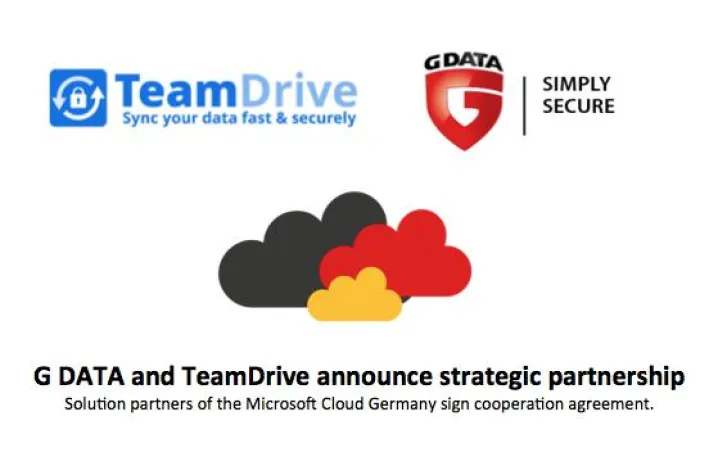 Bild: TeamDrive und G DATA geben strategische Partnerschaft bekannt
