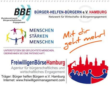 Bild: BÜRGER–HELFEN–BÜRGERN e.V. HAMBURG zum Mitglied des Monats gewählt