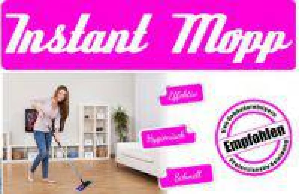 Neuer Instant Mop revolutioniert die Wischmop-Industrie
