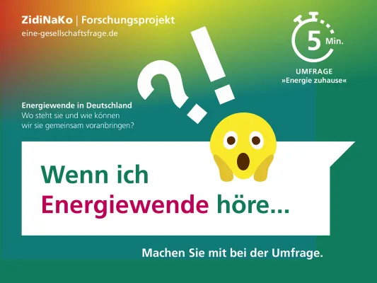 Bild: Wie steht es aus persönlicher Sicht um die Energiewende in Deutschland? 