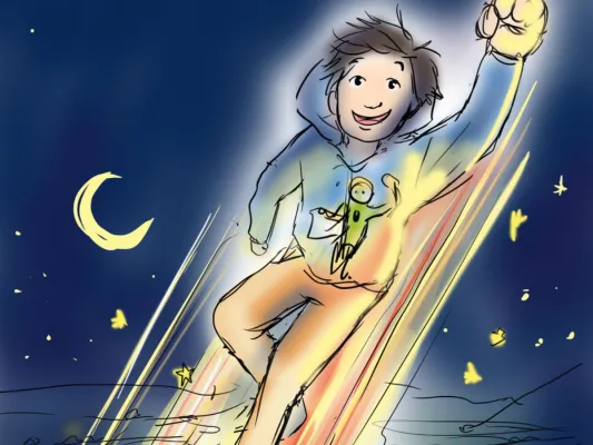 Bild: Kinderbuchreihe für Grundschüler zum Thema Nachhaltigkeit: Wissen verpackt als Superhelden-Geschichte