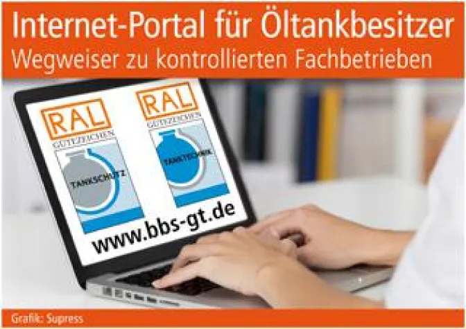 Bild: Internet-Portal für Öltankbesitzer