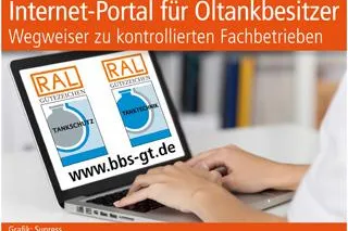 Bild: Internet-Portal für Öltankbesitzer