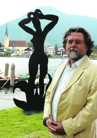 Bild: Stefan Szczesny - Schattenskulpturen am Tegernsee