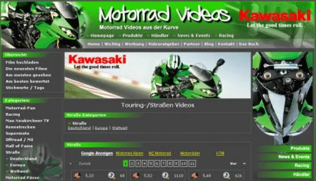 Bild: Kawasaki Deutschland Partner und Sponsor von eVisor TV