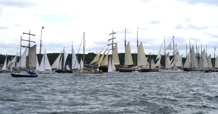 Bild: Windjammerparade Kieler Woche 2024