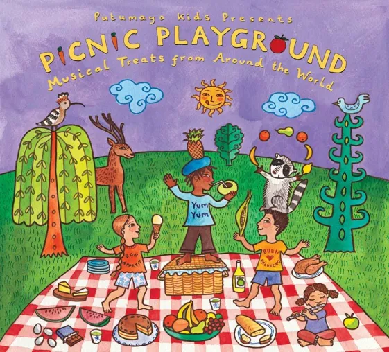 Picnic Playground - 12 internationale musikalische Köstlichkeiten für kleine Ohren Bild: Picnic Playground - 12 internationale musikalische Köstlichkeiten für kleine Ohren