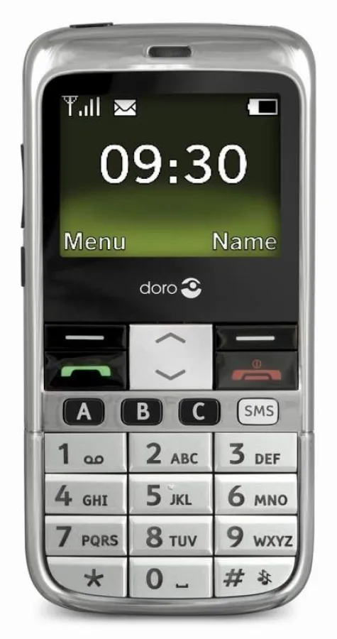 Doro PhoneEasy 332gsm chrom