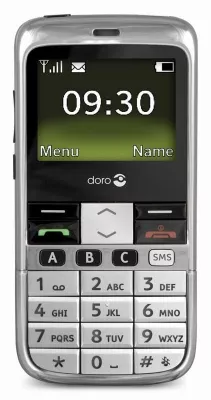 Bild: Edles Design zum Fest: das Doro PhoneEasy® 332gsm bald auch in silber-chrom erhältlich