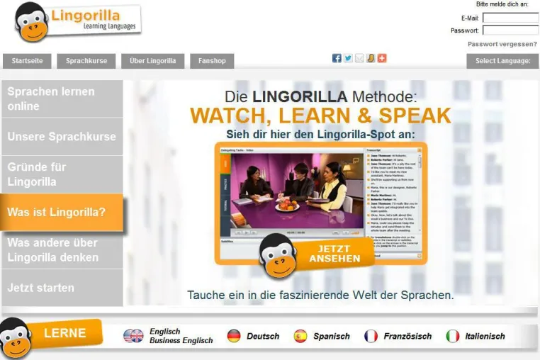 Bild: Fremdsprachen online auffrischen – mit dem Branchenpionier für audiovisuelles Sprachenlernen im Internet