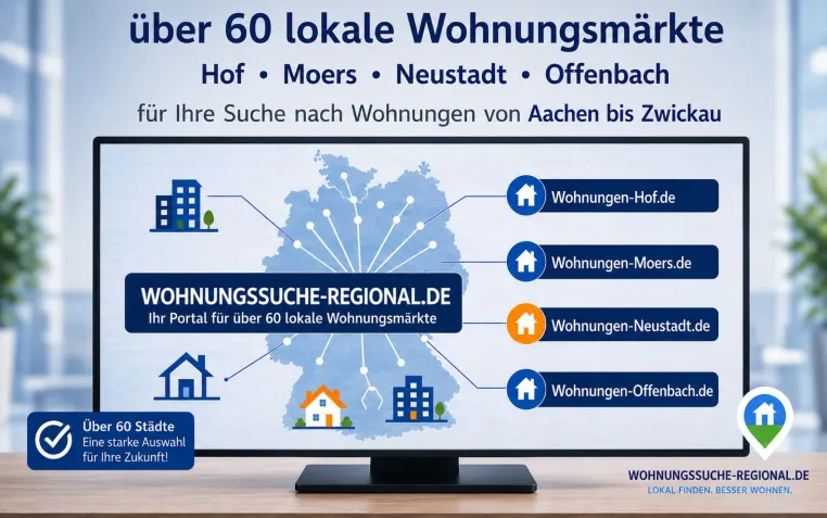 Bild: Hof: Detaillierte Wohnungsangebote sorgen für bessere Entscheidungen bei der Immobiliensuche