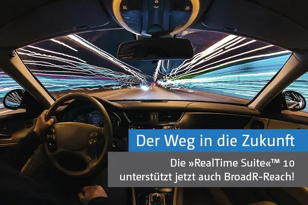 BroadR-Reach Ethernet in Echtzeit Bild: BroadR-Reach Ethernet in Echtzeit