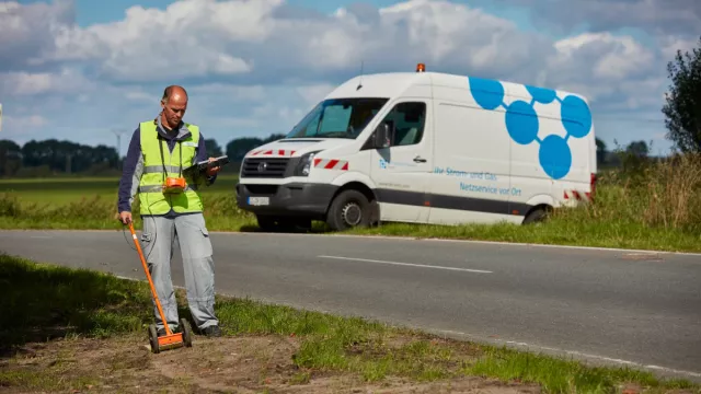 Bild: "Detektive" im Einsatz: Gasspürer von HanseWerk-Tochter SH Netz überprüft rund 230 Kilometer Gasleitungen