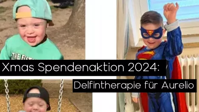 Bild: Weihnachts-Spendenaktion: Erzengel unterstützt die Delfintherapie von Aurelio