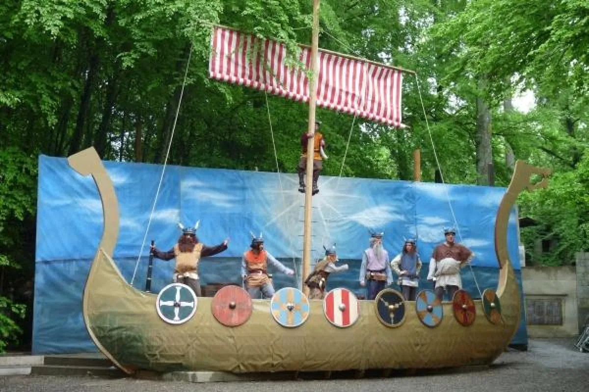 Die Sigmaringendorfer Wikinger. Bild: A.Speh, Waldbühne Sigmaringendorf