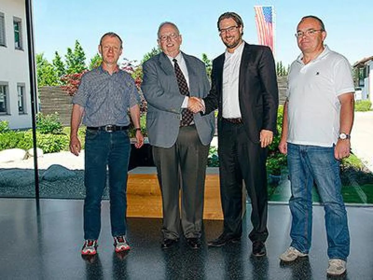 v.l.n.r. Joe Kunsch, Alan Doctor, Patrick Paul und Uwe Asmus