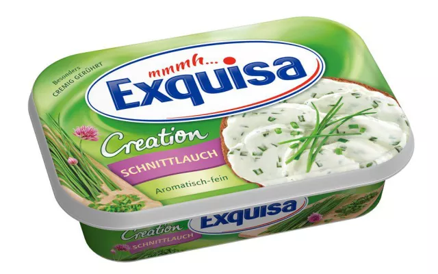 Bild: Cremiger Frischkäse mit klassischer Note: Neue Creation Exquisa „Schnittlauch“ im attraktiven Look