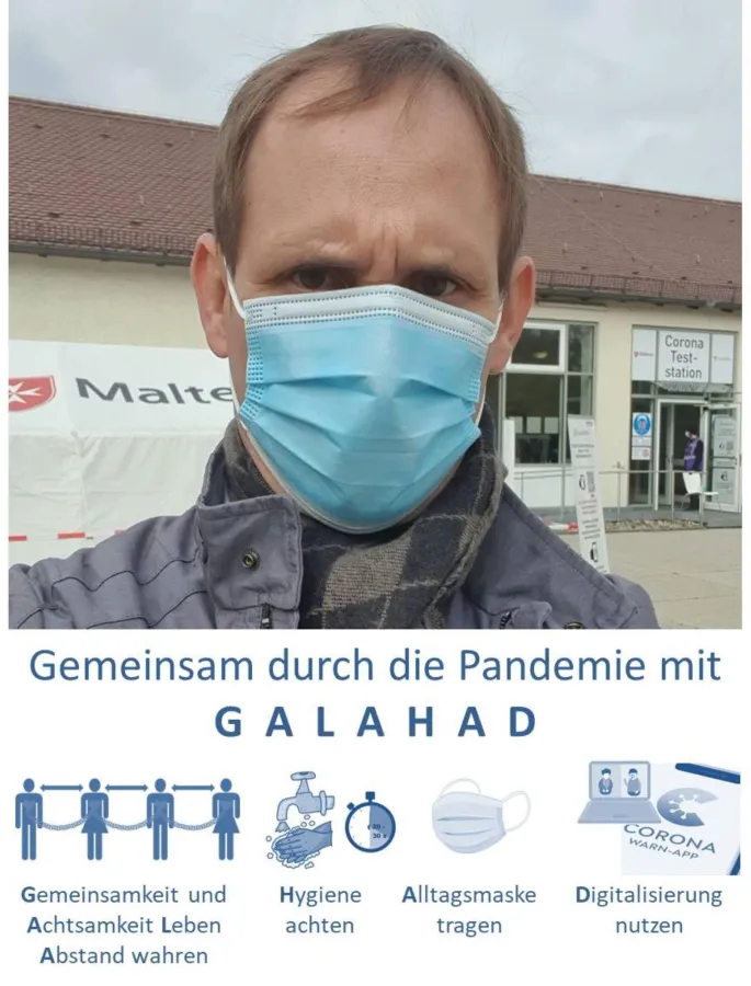 2. Corona-Infektionswelle: Haars Gemeinderat Peter Siemsen ruft die Bevölkerung zu Achtsamkeit auf.