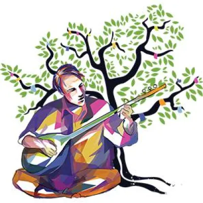 Bild: Anatolische Musikinstrumente an Rande des Schönbuch