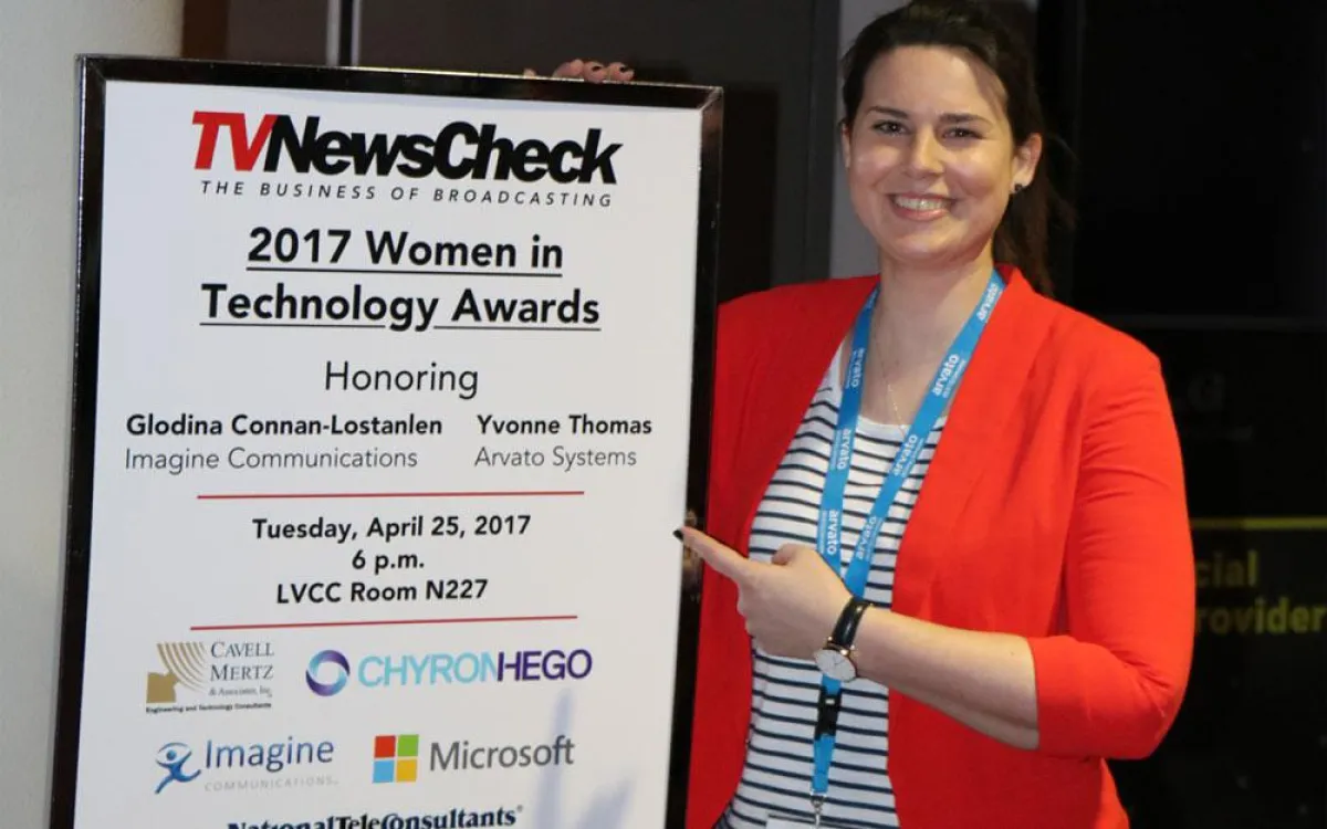 Yvonne Thomas von Arvato Systems erhält den diesjährigen Technology Women to Watch Award