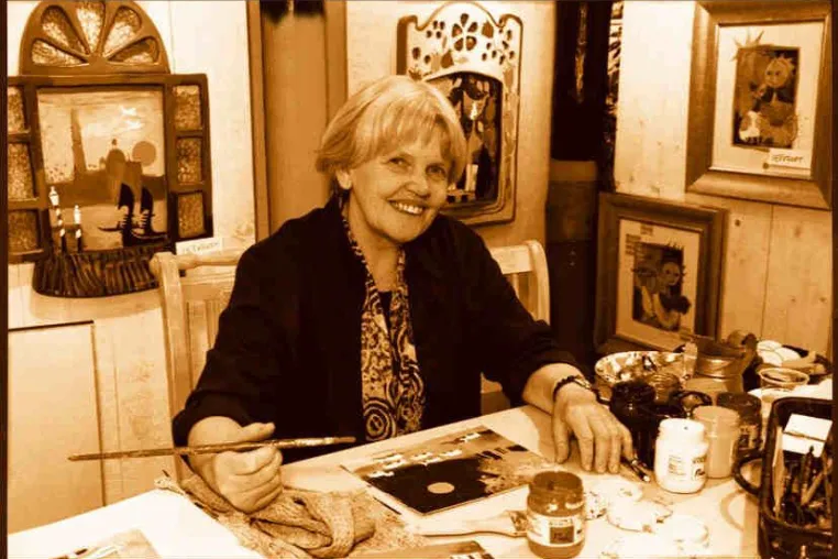 Bild: Rosina Wachtmeister persönlich erleben - Besuch der bekannten Künstlerin in Bayern am 11.Oktober 2006