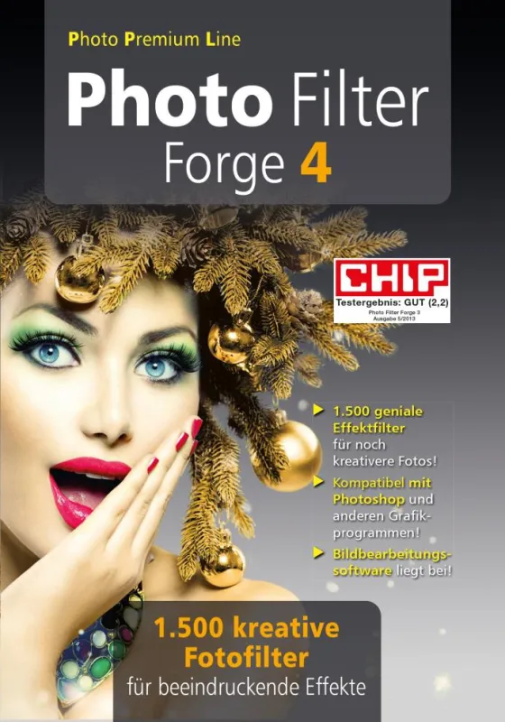 Photo Filter Forge 4 beflügelt mit 1.500 Profi-Filtern und -Effekten die Kreativität.