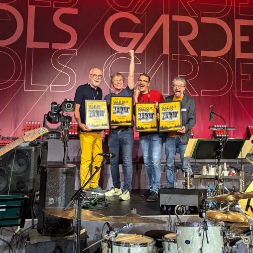 Sold Out Award des CCP für Fools Garden Jubiläumsgala Bild: Sold Out Award des CCP für Fools Garden Jubiläumsgala