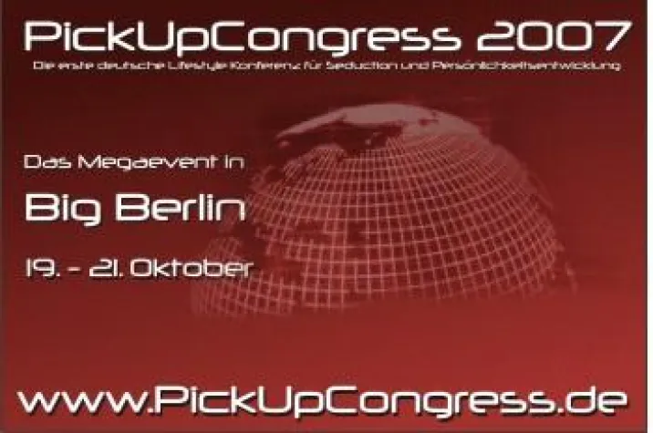 Bild: Erster großer Kongress der Verführer in Europa