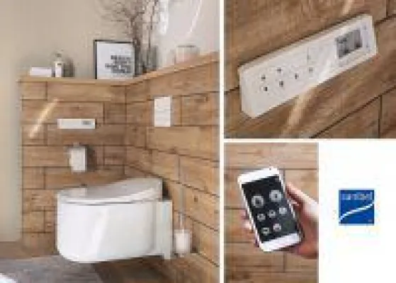 Bild: Neues sanibel Washlet bietet umfassendes Hygiene- und Bedienkonzept für optimales Komfort-Erlebnis