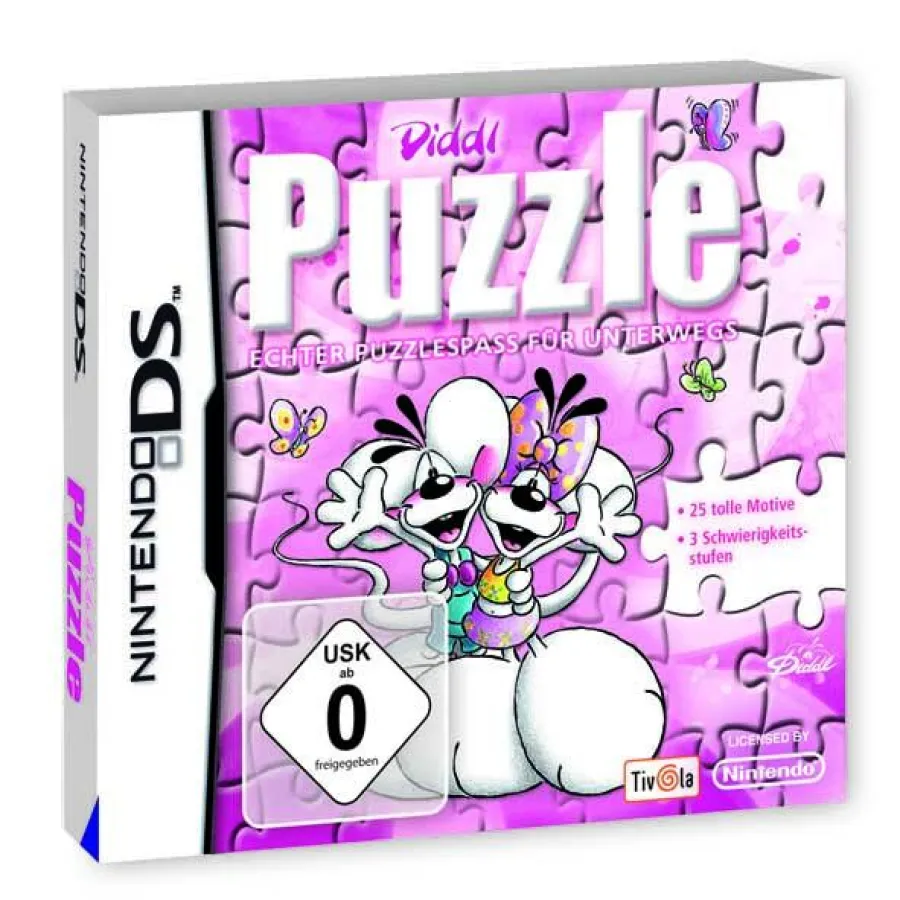 Neuer Puzzle-Spaß für Nintendo DS mit Diddl und Tivola
