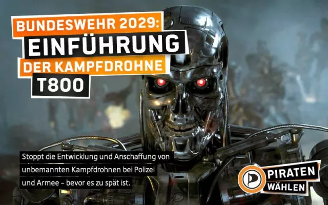 Bild: Gießener Piraten bereiten sich auf hohen Besuch vor