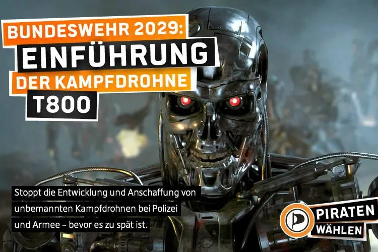 Bild: Gießener Piraten bereiten sich auf hohen Besuch vor