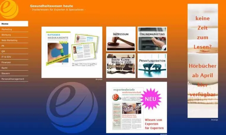 Bild: Start des neuen Onlineportals »Gesundheitswesen heute«
