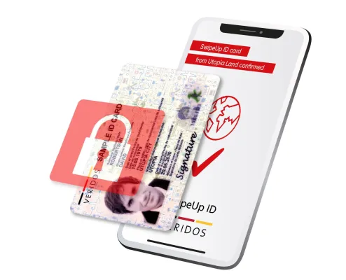 Bild: Veridos zeigt innovative Prüflösung für Identitätsdokumente auf Smartphone-Basis