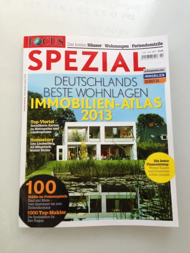 FOCUS-SPEZIAL: GARBO GRUND & HAUS ZÄHLT ZU BESTEN IMMOBILIENMAKLERN DEUTSCHLANDS Bild: FOCUS-SPEZIAL: GARBO GRUND & HAUS ZÄHLT ZU BESTEN IMMOBILIENMAKLERN DEUTSCHLANDS