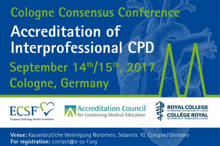 Bild: Cologne Consensus Conference 2017: Interprofessionelle Fortbildung für Ärzte und medizinisches Fachpersonal