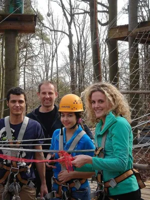 Bild: Saisonstart im größten Kletterwald der Hauptstadtregion: Zwei neue Parcours eröffnet