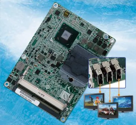 Bild: COM Express Type 6 Module und Basisboard