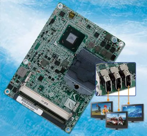 Bild: COM Express Type 6 Module und Basisboard
