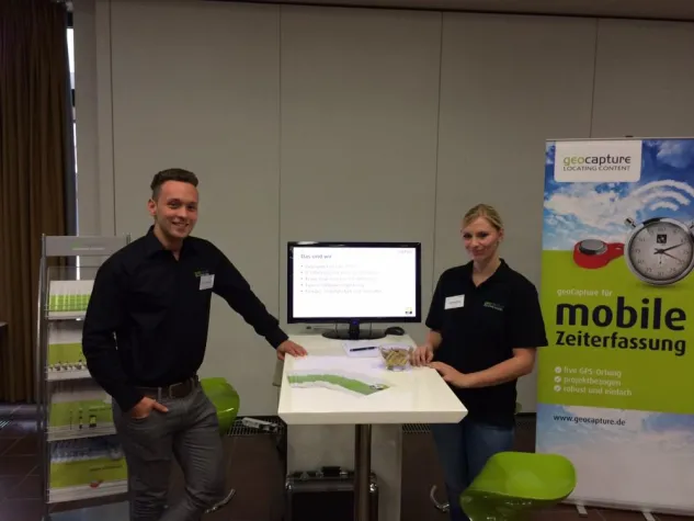 Bild: geoCapture bei der Ausbildungsplatzbörse in Hopsten