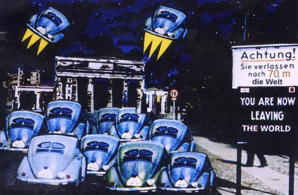 Bild: Ausstellung: Berlin und die Welt in 3D , Jansen Bar , Schöneberg, Berlin