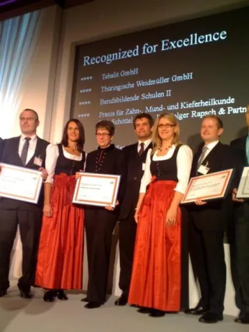 Bild: Regensburg Tourismus als 1. Tourismusorganisation europaweit beim deutschen Qualitätspreis ausgezeichnet