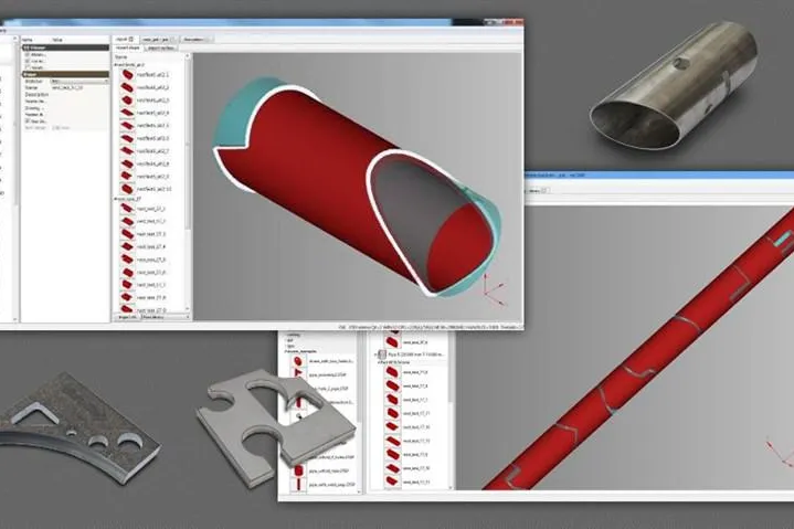 Mit mCAM® von MicroStep 3D-Fertigung von Rohren und Profilen schnell und effizient automatisieren Bild: Mit mCAM® von MicroStep 3D-Fertigung von Rohren und Profilen schnell und effizient automatisieren