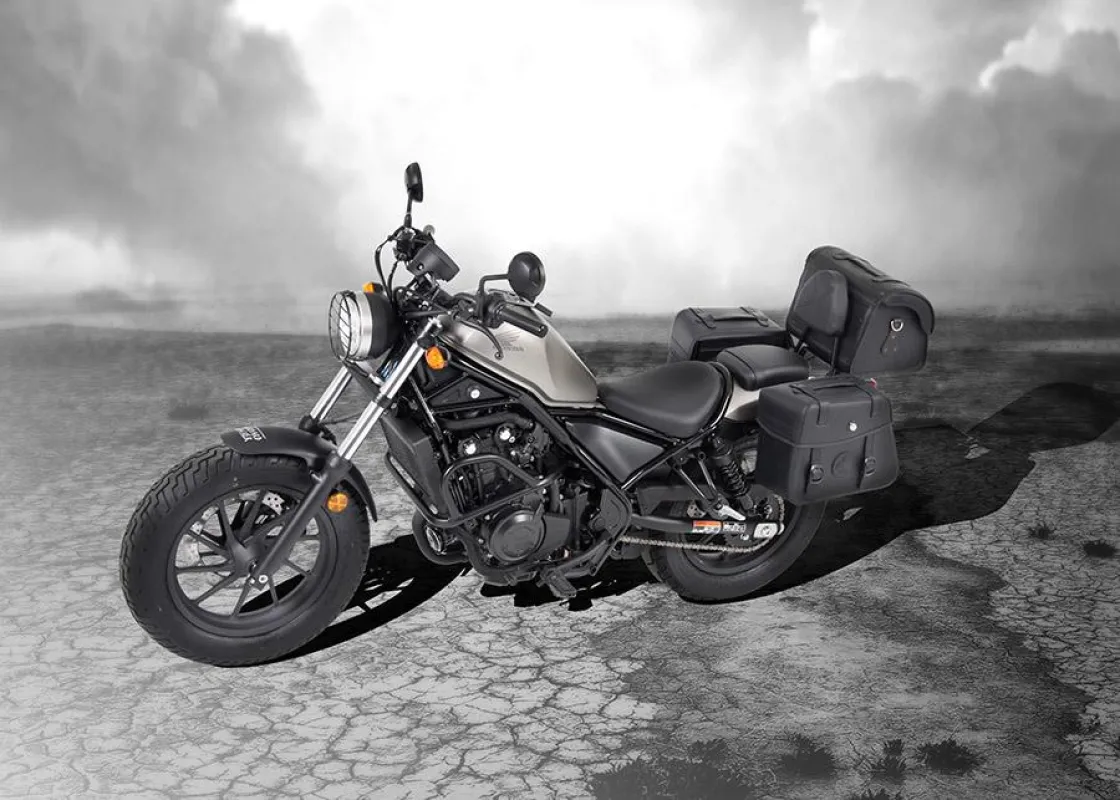 Honda CMX 500 Rebel mit Zubehör von Hepco&Becker