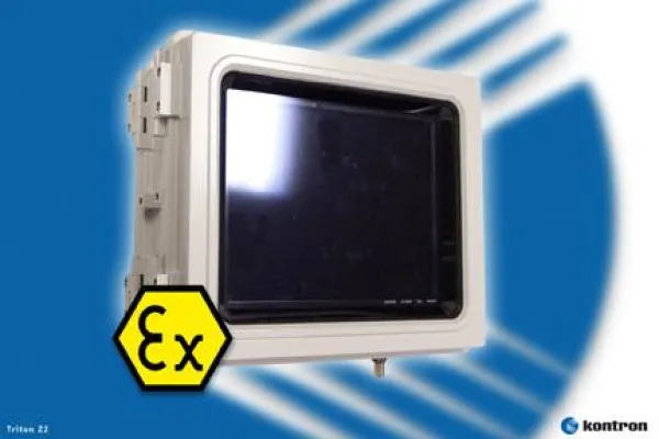 Triton Z2: Kontrons ATEX Zone 2 / C1 D2 Display Workstation Bild: Triton Z2: Kontrons ATEX Zone 2 / C1 D2 Display Workstation