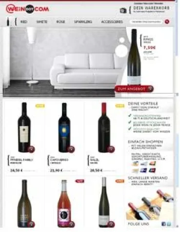 Neuer Online-Weinhändler WEiNDOTCOM bringt Rock’n‘Roll ins Netz Bild: Neuer Online-Weinhändler WEiNDOTCOM bringt Rock’n‘Roll ins Netz