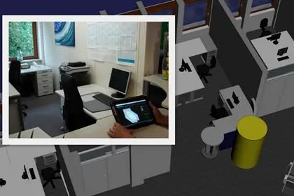 Bild: Weltneuheit auf dem „sphinx open Forum“: in-GmbH zeigte nächste Generation der Indoor-Navigation