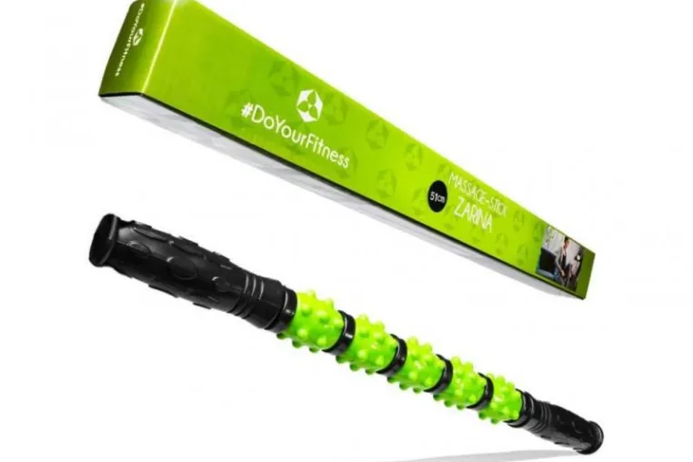 Selbstmassage mit dem Massagestab Bild: Selbstmassage mit dem Massagestab