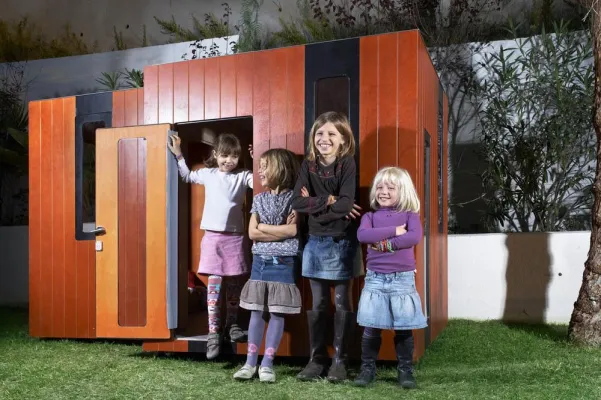 Bild: SmartPlayhouse präsentiert neues Konzept von Kinderspielhäusern